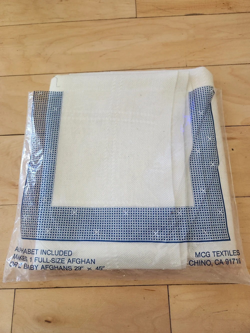 Cross Stitch Afghan Fabric
